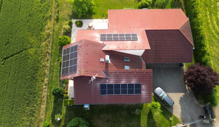Realizace fotovoltaiky: RD Nučice