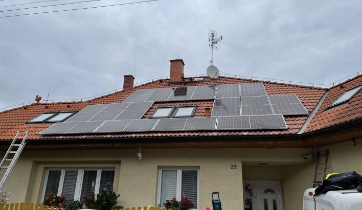 Realizace fotovoltaiky: RD Tursko