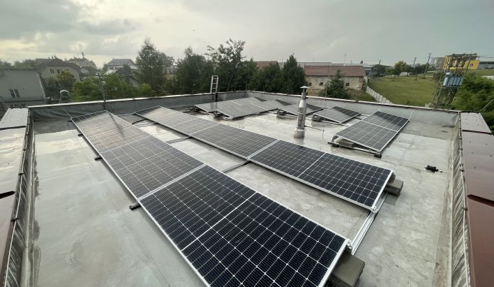 Realizace fotovoltaiky: RD Plzeň 
