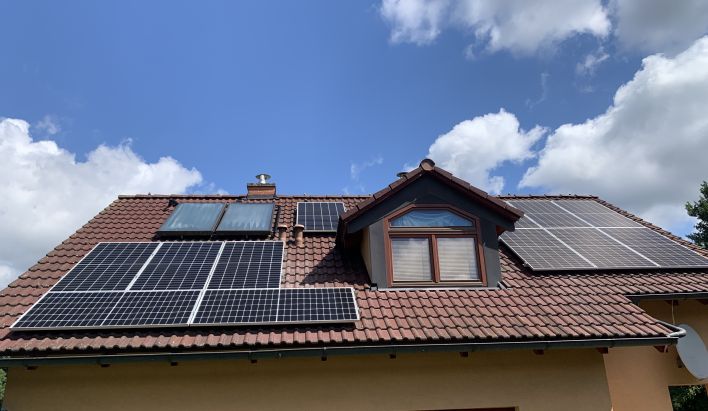 Realizace fotovoltaiky: RD Česká Třebová 